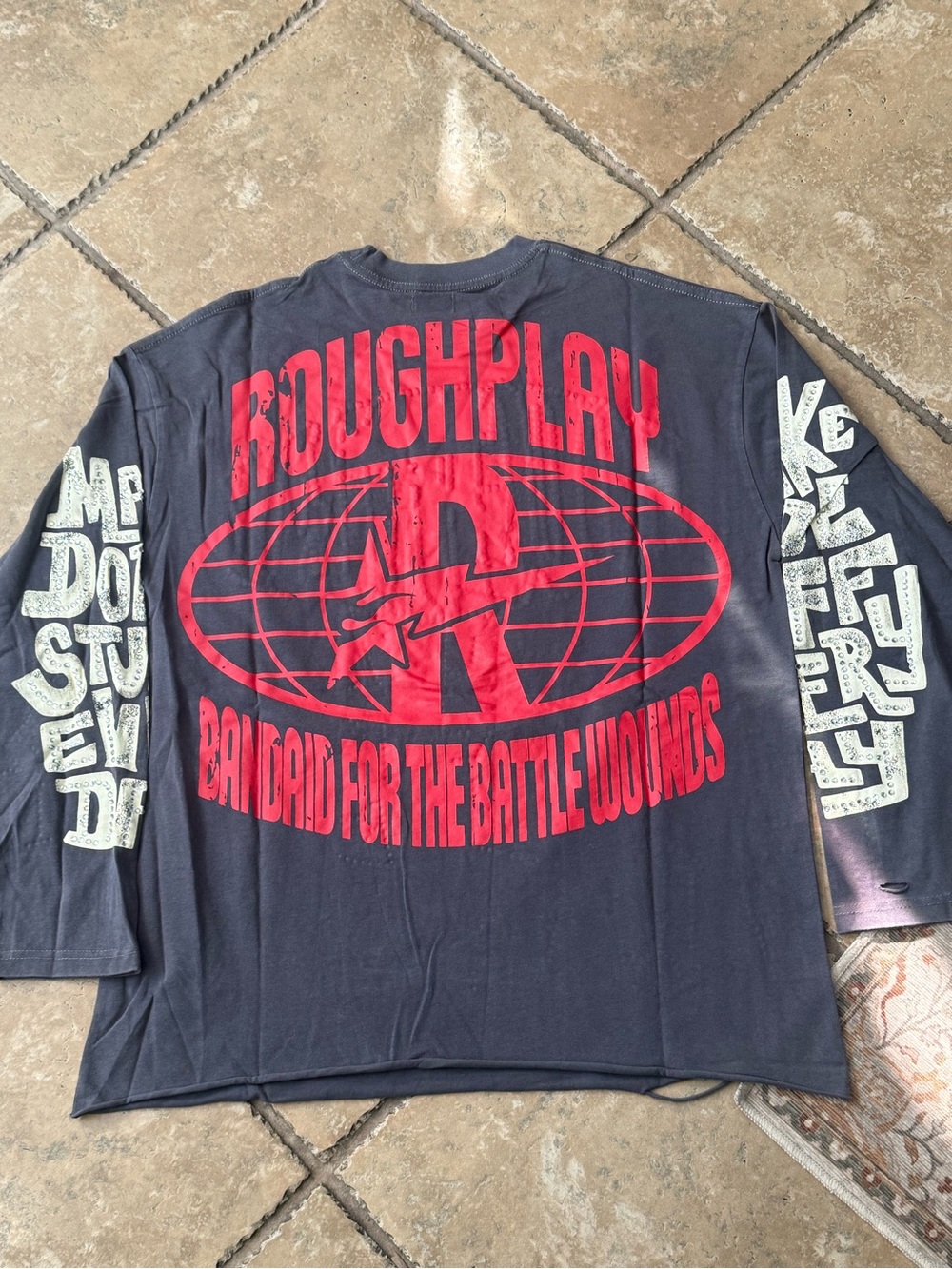 Grey Rough Play Long Sleeve - Picture 7 of 9